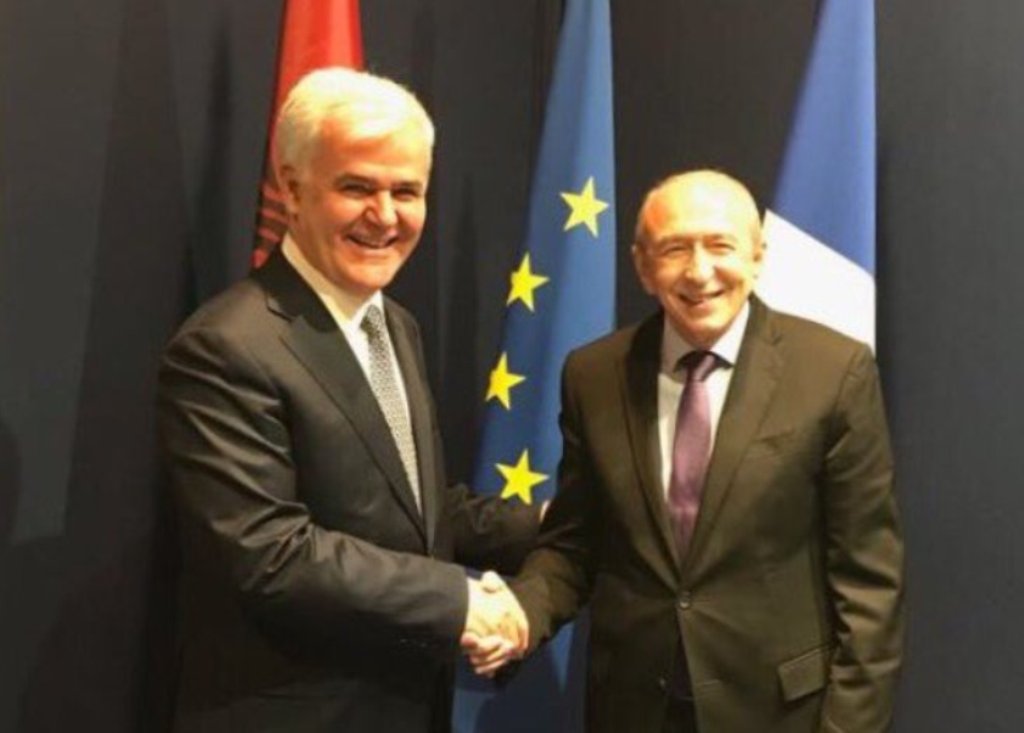 French Interior minister holds an official visit to Tirana