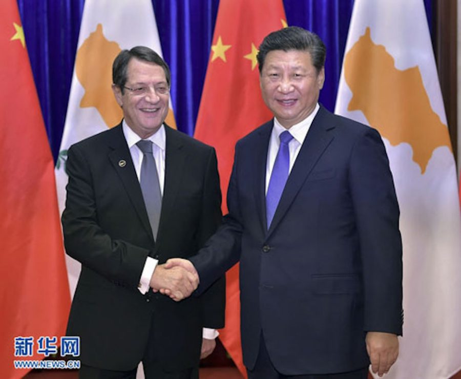 China looks forward to enhancing co-operation with Cyrpus
