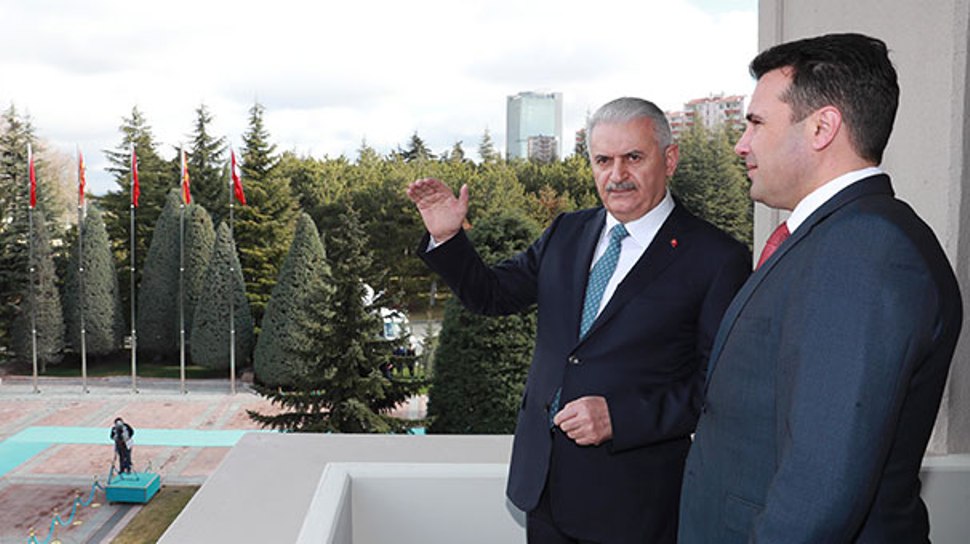 Συνάντηση Binali Yildirim Zoran Zaev