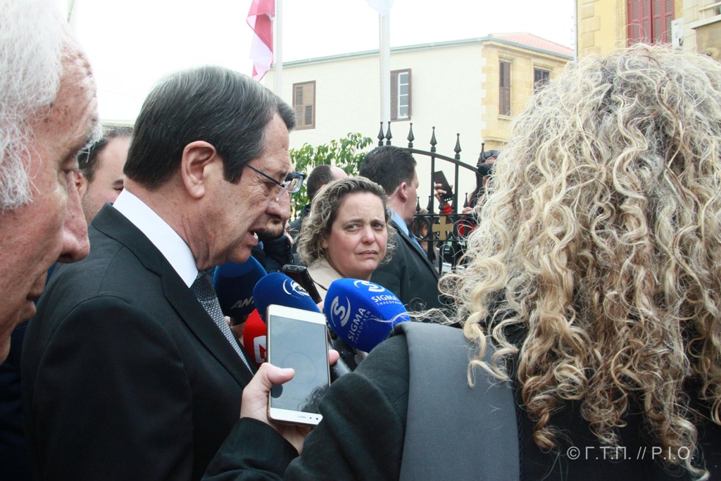 The required actions in every direction are being taken regarding Turkey’s actions in Cyprus’ EEZ, President Anastasiades says