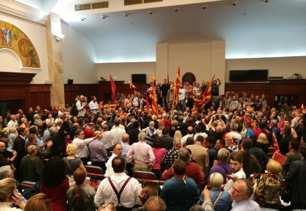 30 people indicted in FYROM on the violent events taken place in Parliament
