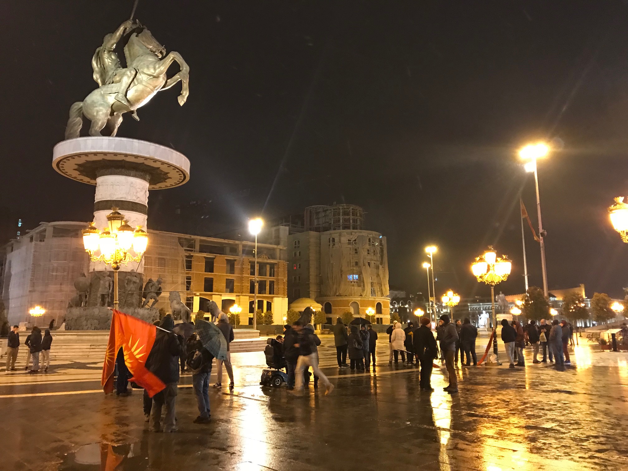 Fake news about removal of Alexander the Great statue from main Skopje Sq