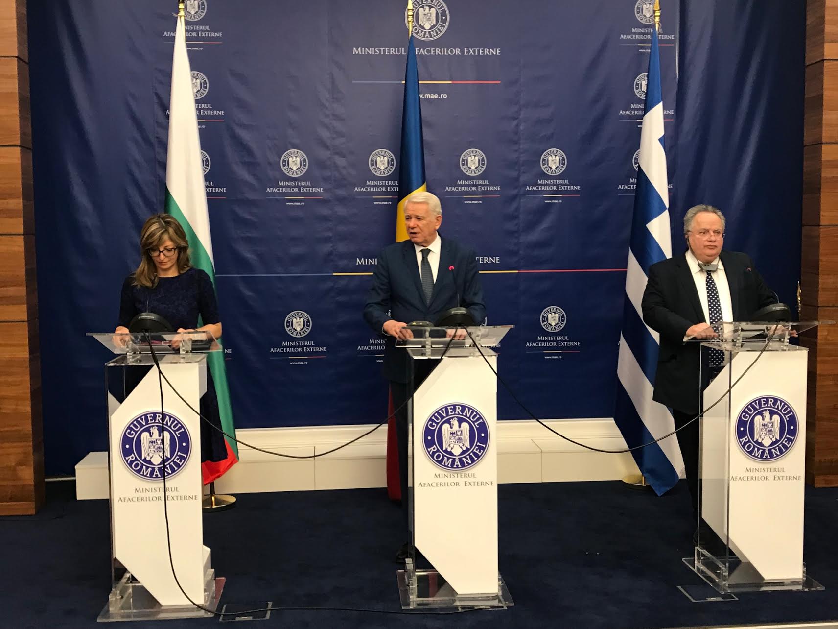 Joint Declaration of the 10th Trilateral Meeting of the FMs of Bulgaria, Greece and Romania