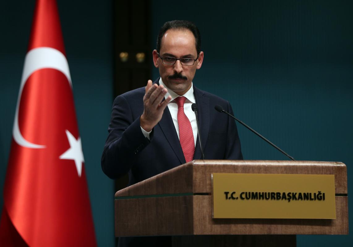 Ibrahim Kalin refers to the drillings in the Cypriot EEZ