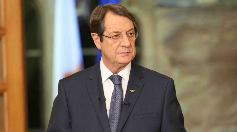 Calmness, prudence and correct diplomatic actions is what is needed, President Anastasiades says