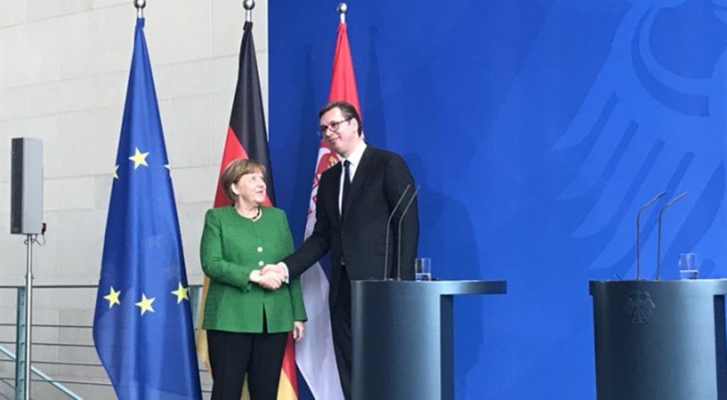 Vucic in Berlin: The powerful countries should assist for the solution of the contest between Kosovo and Serbia