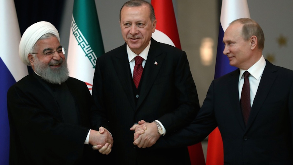 Erdogan, Putin, Rouhani against separatism in Syria