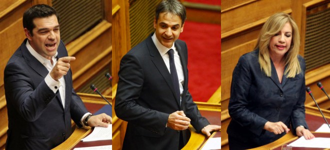 Tsipras defends growth plan as opposition calls for early election