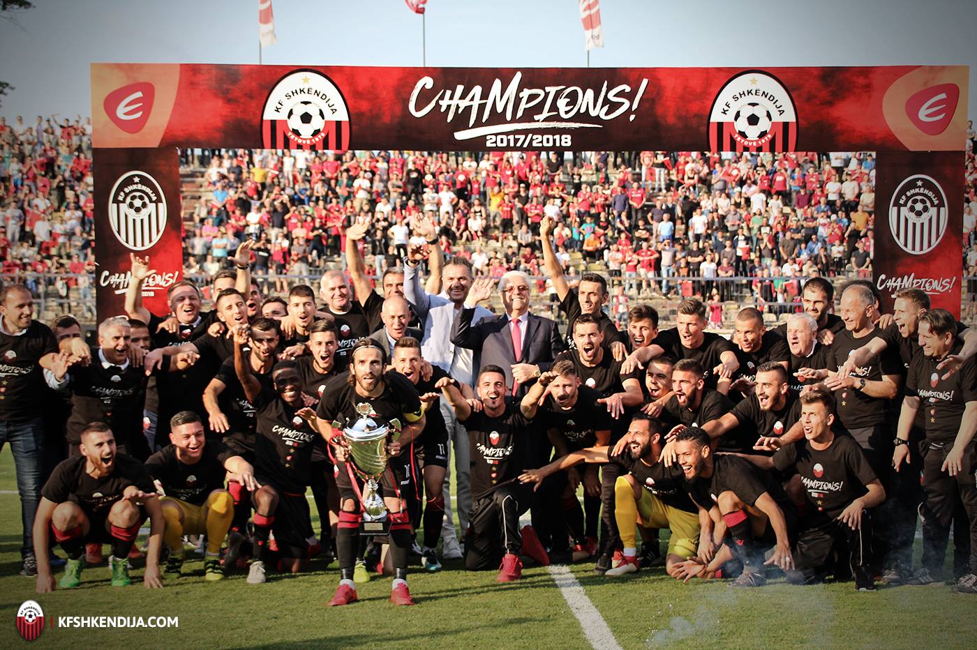 Shkendija wins the title in FYROM