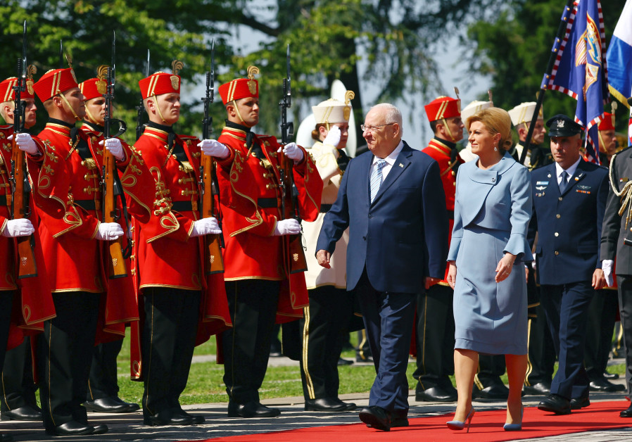 Israeli President on state visit to Croatia, attended Croatia-Israel arms industries’ conference