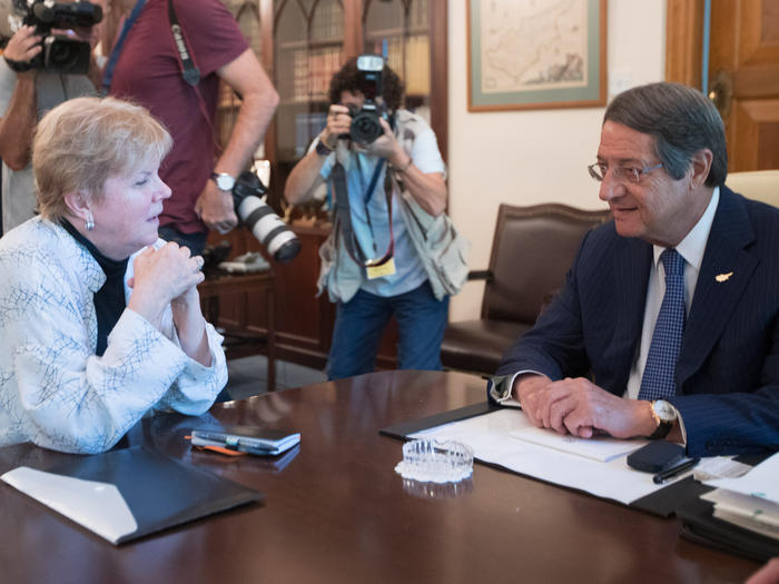 President Anastasiades met with Special Advisor of the UN Secretary General for the Cyprus Issue