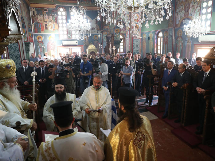 Lack of political will by Turkey the reason for the continuation of the unacceptable status in Cyprus, President Anastasiades says