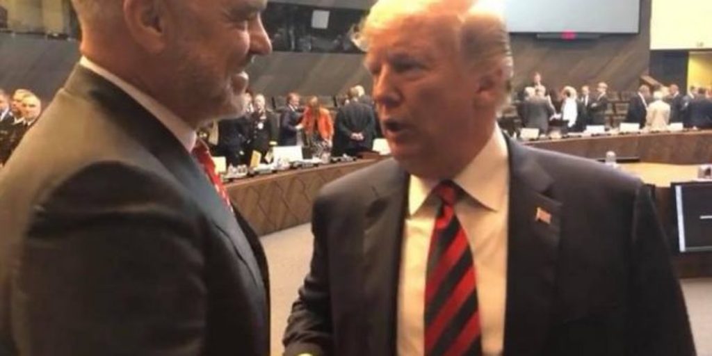 Rama meets Trump in Brussels