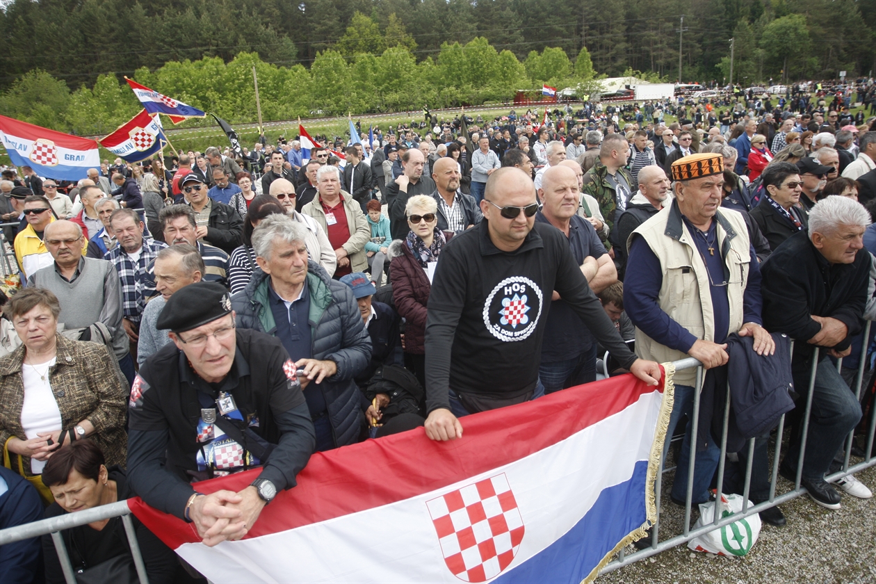 Croats convicted by Austrian court of doing Nazi salutes in the country