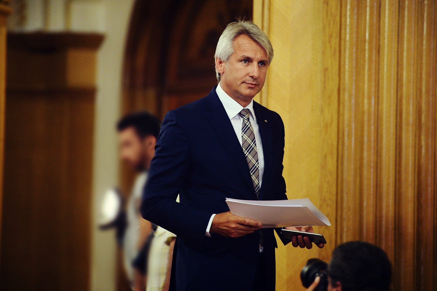 The drained reserve fund of the Romanian government