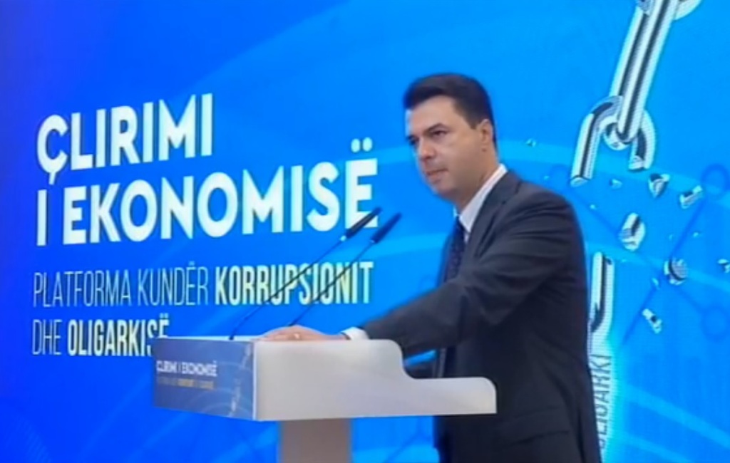 Albanian opposition presents its economic platform and measures on how to fight crime