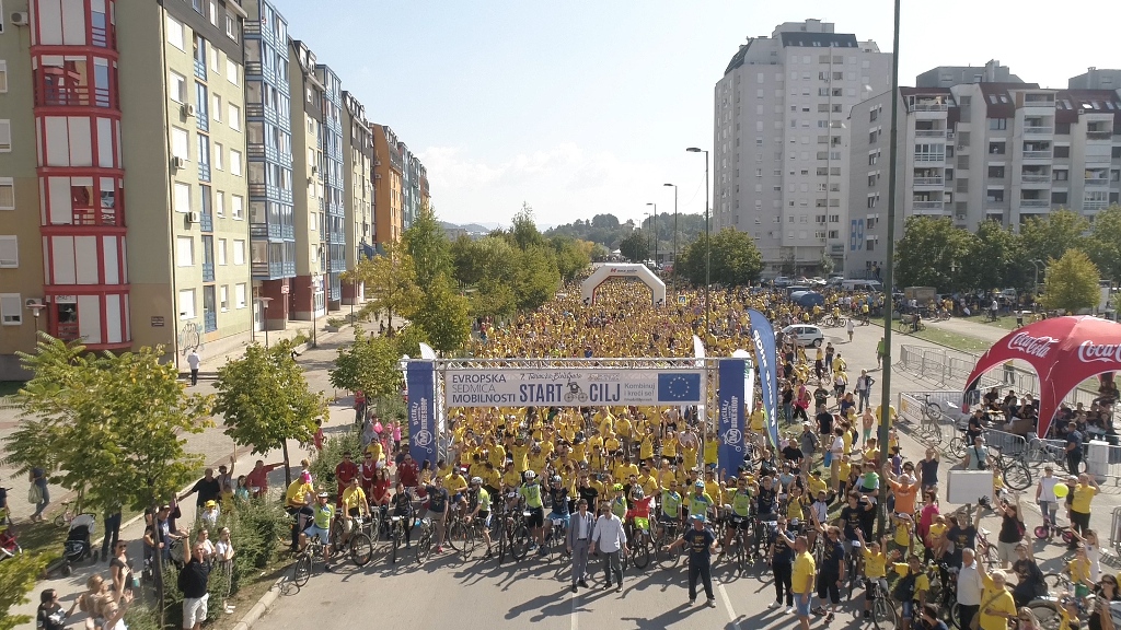 EU Delegation to BiH participates in the marking of the European Mobility Week