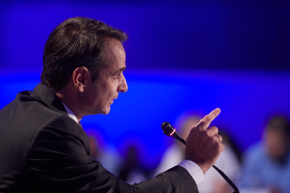 Mitsotakis presents manifesto at Thessaloniki International Fair