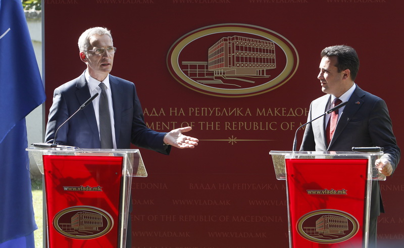 Jens Stoltenberg: Η πΓΔΜ μπορεί να ενταχθεί στο ΝΑΤΟ μόνο με την αποδοχή της συμφωνίας με την Ελλάδα