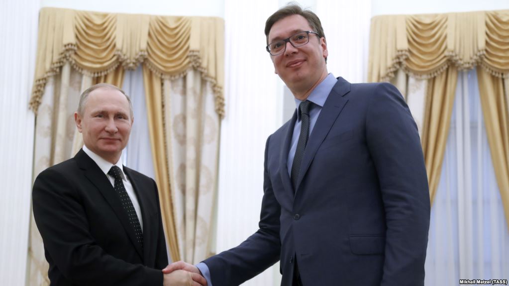 Vucic awarded the prestigious ‘Order of Alexander Nevsky’ by Putin