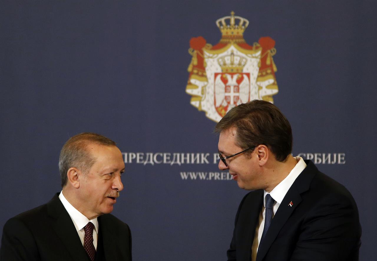 Vucic, Erdogan, discuss regional issues and bilateral ties over the phone