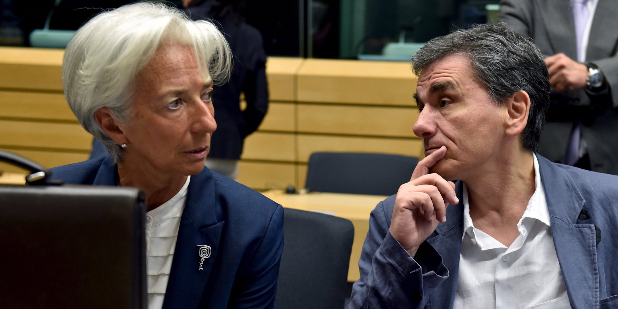 Three Greek pension scenarios as Tsakalotos heads for IMF talks