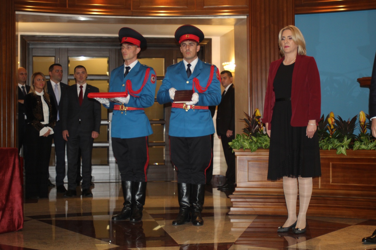 Inauguration of Republika Srpska National Assembly president and BiH Presidency member
