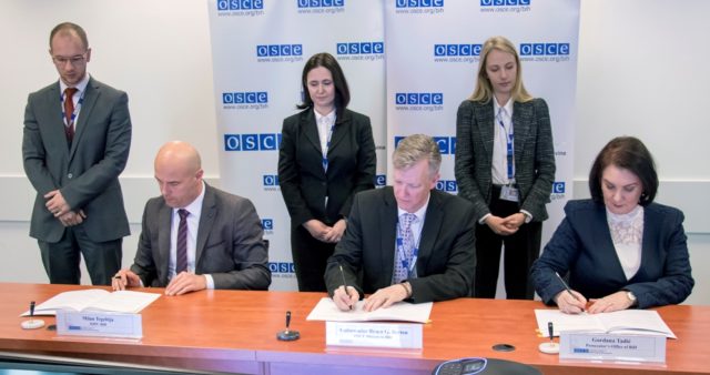 Bosnia and Herzegovina to develop a digital archive of evidence presented in war crimes cases
