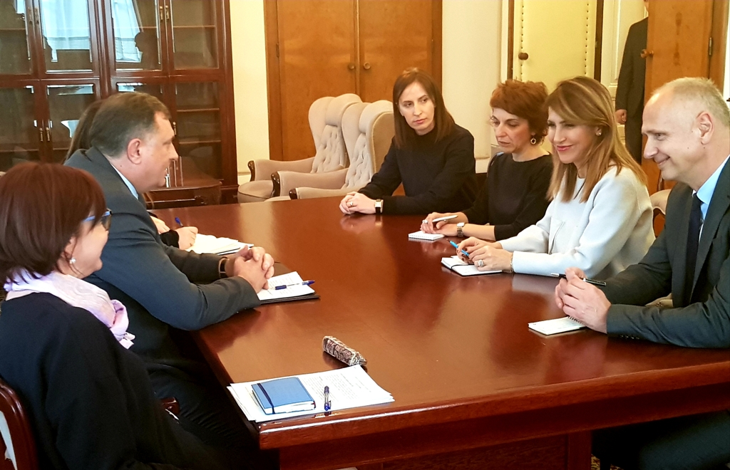 Head Of Rcc Meets The Chairman Of The Bosnian Presidency