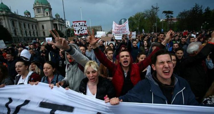 Is Kosovo behind opposition’s protests in Belgrade?