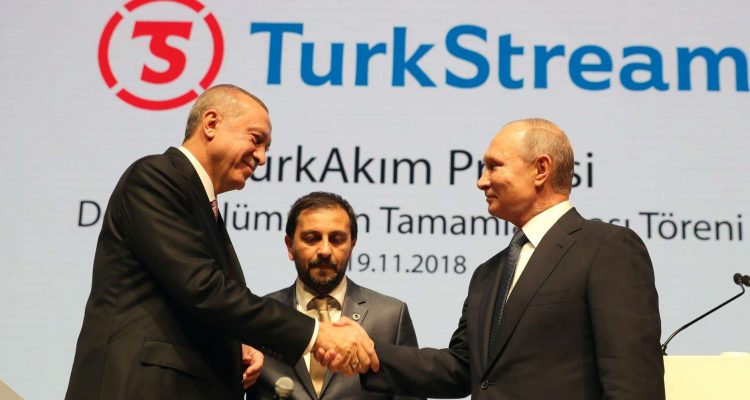 The Turkish Stream pipeline becomes one as its land and sea sections are joined