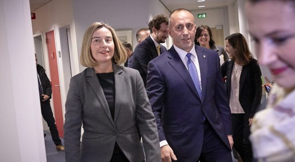Kosovo’s Haradinaj slams EU chief diplomat Mogherini