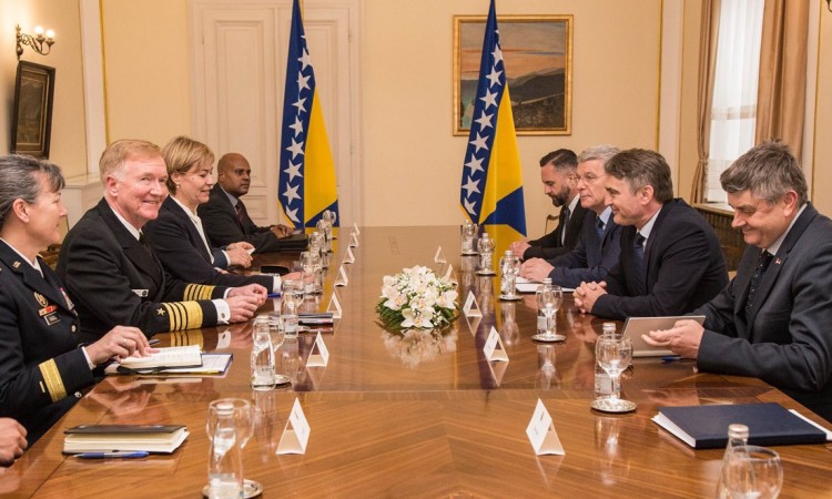 Admiral James Foggo visited BiH