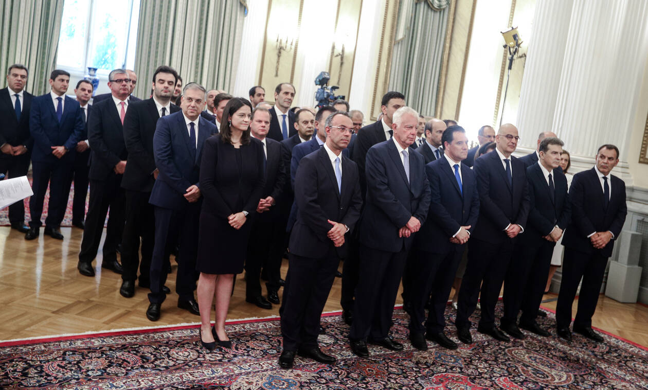 First Cabinet meeting under Kyriakos Mitsotakis