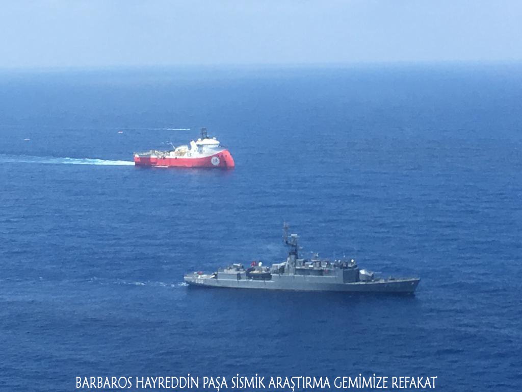 Turkey shows off on Cyprus’ open waters