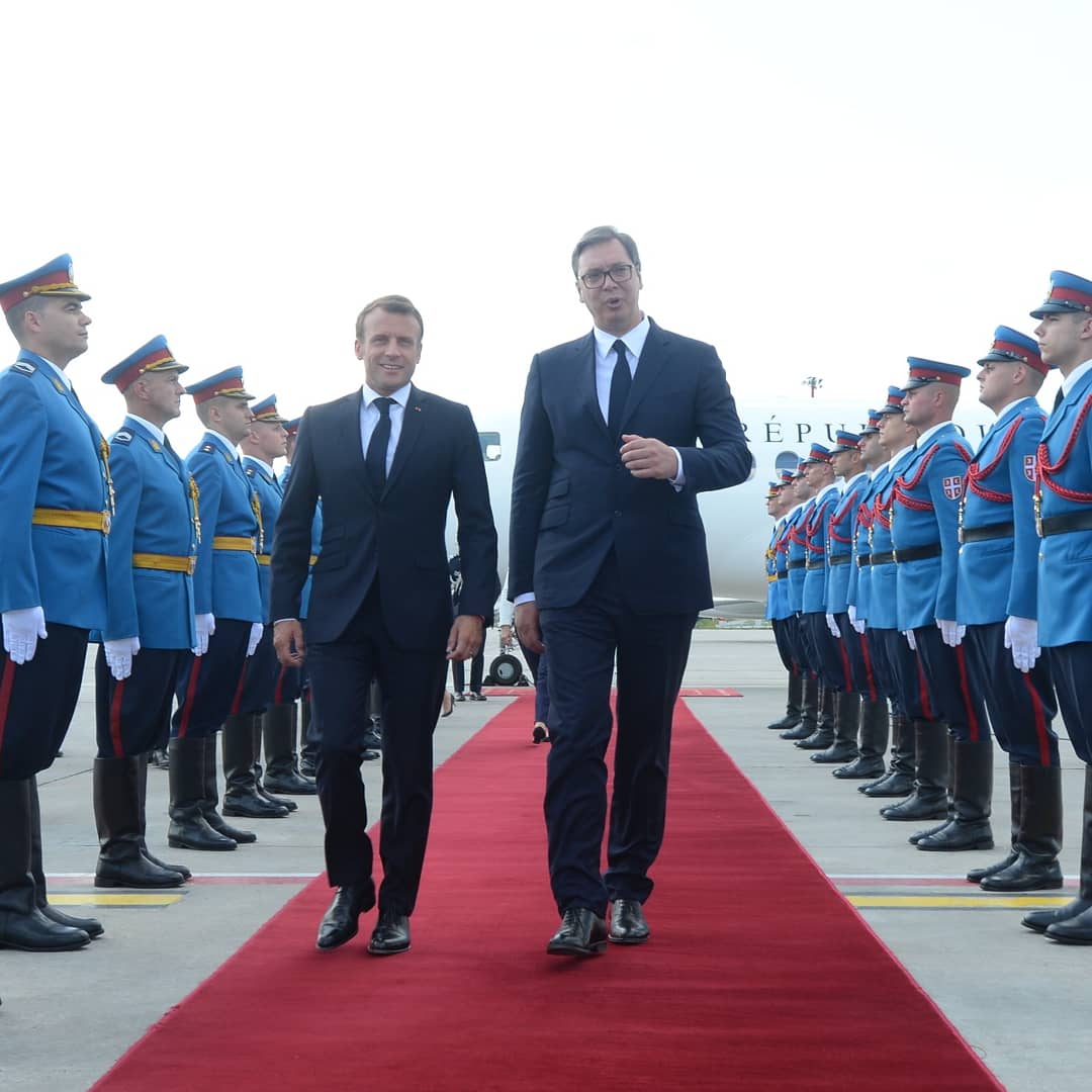 Non-European powers should not make decisions on Kosovo, Macron says in Belgrade