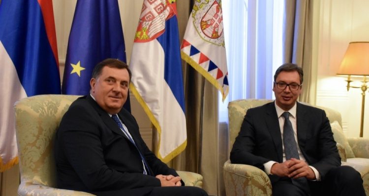 “Dodik completely under Vucic’s control”, says Serbian parliamentarian