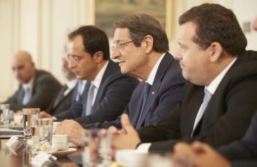 Negotiations under the threat of gunships are impossible, says Anastasiades