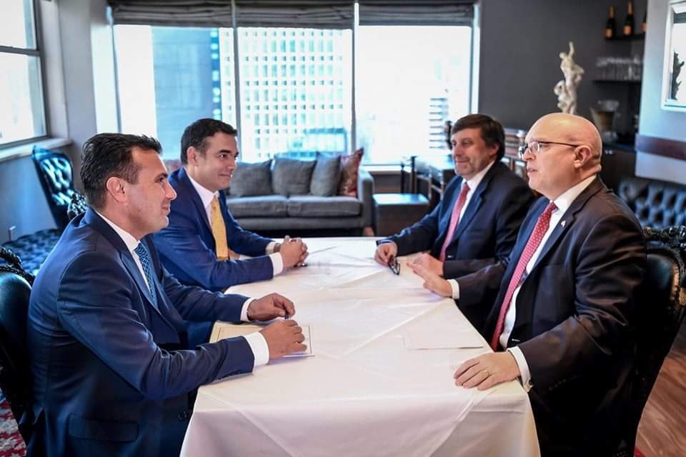Zaev-Reeker: The date for the start of negotiations is also in the interest of the US