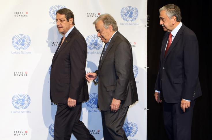 President Anastasiades to the UN Secretary-General: “Let us continue”