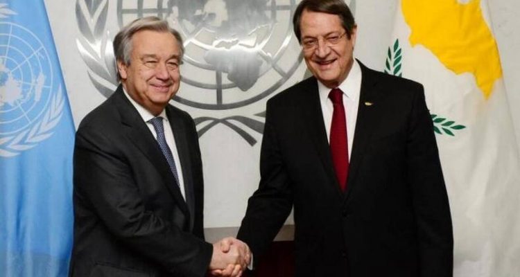 The President of the Republic of Cyprus met with UN Secretary-General in New York