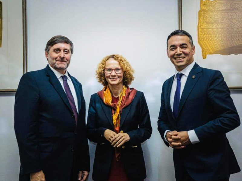 Matthew Palmer to visit Skopje on Tuesday