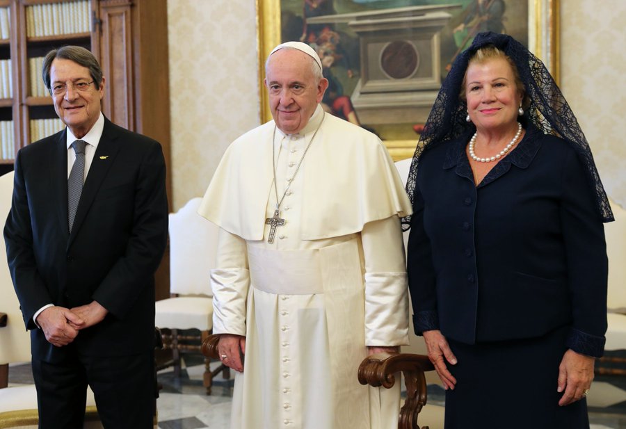 Nicos Anastasiades paid an official visit to the Holy See