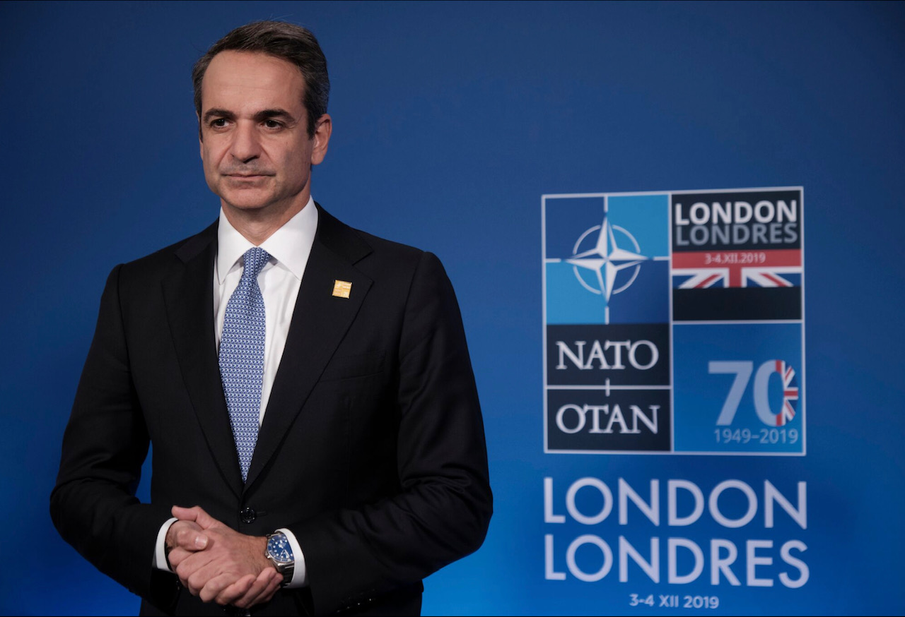 Mitsotakis met with the Canadian Prime Minister