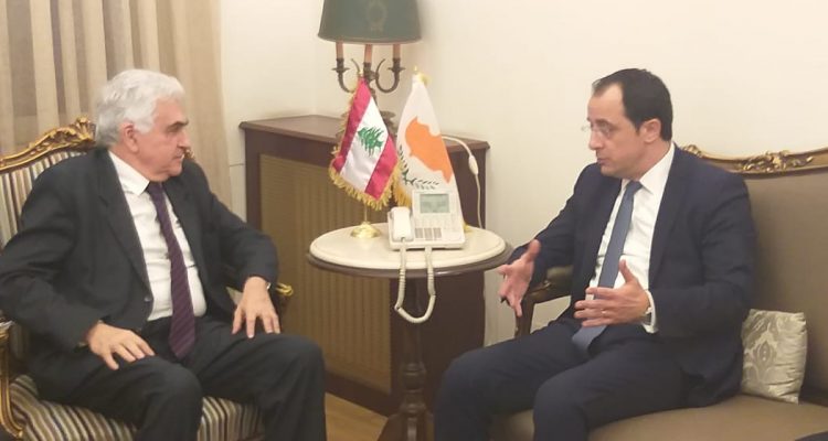 Christodoulides: The first trilateral meeting between Cyprus, Lebanon, Greece will be held in spring