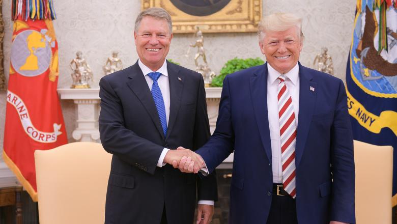 Romania Klaus Iohannis And Donald Trump Speak Over The Phone