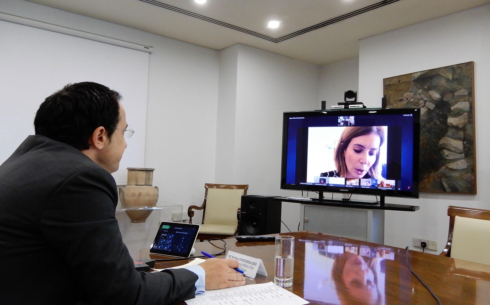 Cyprus: Christodoulides spoke with the Ambassadors of the Middle East and the Gulf countries on the occasion of Ramadan