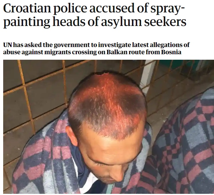 Croatia: MoI denied the accusations about violence on migrants