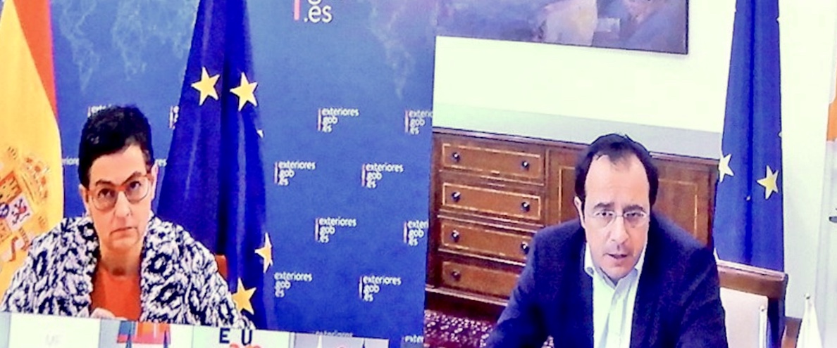 Christodoulides and Dendias participate in preparatory video conference on EU Foreign Affairs Council