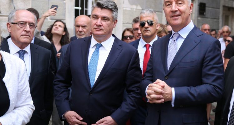 Montenegro: Croatian President Milanović pays official visit